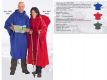 W�FO Regenponcho 3901 Davos *atmungsaktiv* rot